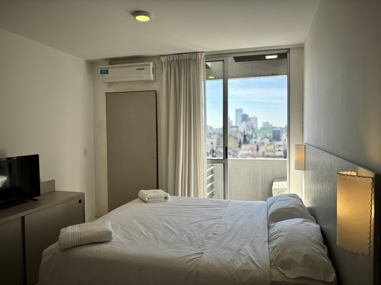 Departamento Amoblado en Congreso - Monoambiente mediano.